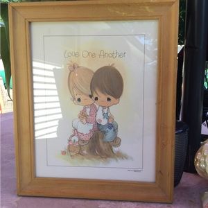 Love One Another Framed Print